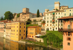Andrew loved the perfect lifestyle in Bassano del Grappa